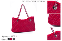 Сумки женские из искусственной кожи, артикул 9803-2, красный, 37х10х19 см., 2 550 руб.